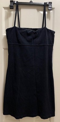 Moda International for Victoria's Secret Bra Top Dress - Black - Size Medium