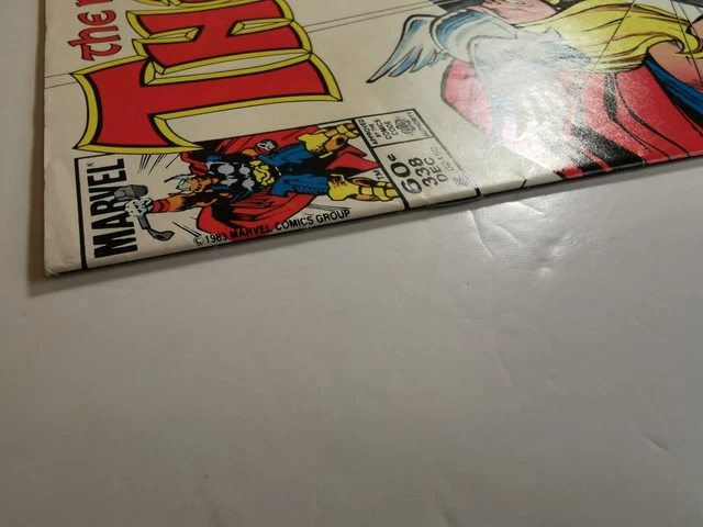 The Mighty Thor 338 Newsstand 2nd appearance Beta Ray Bill 4