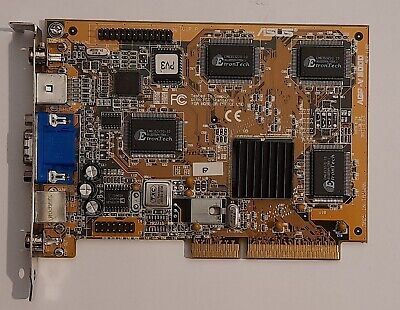 ASUS Asus 3D Explorer 3000 AGP Grafikkarte (V3000, nvidia Riva128, 4MB, 1997)