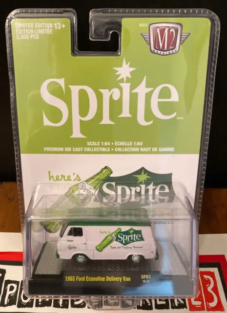 M2 Machines 1965 Ford Econoline Delivery Van SPRITE 1:64 LE 3000 NEW IN HAND 🔥