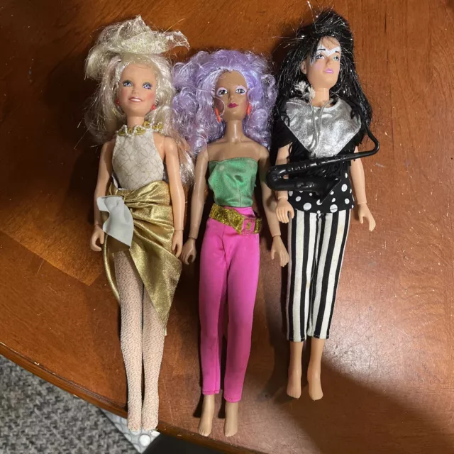 Vintage Jem And The Holograms Lot Of 3 Dolls #1