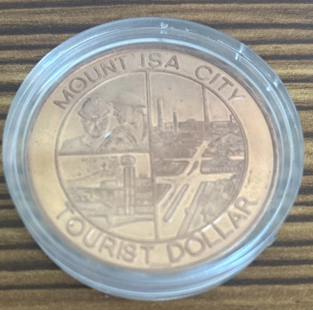 AUSTRALIA: MOUNT ISA City, Queensland Tourist Dollar, 45mm