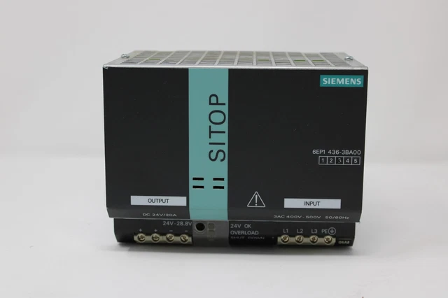 Siemens 6EP1 436-3BA00 Power Supply