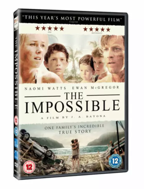 The Impossible DVD Drama (2013) Ewan McGregor New Quality Guaranteed