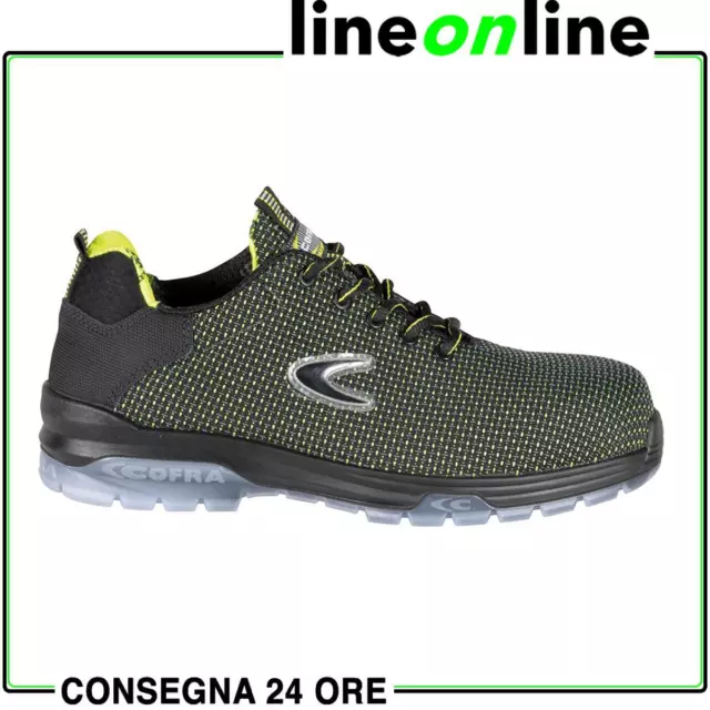 Scarpe antinfortunistiche Cofra Revival S3 SRC metalfree antistrappo antiabra...