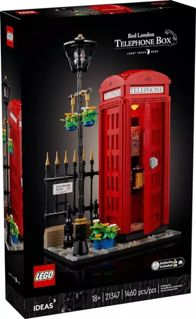 Lego Ideas 21347 - Cabina telefonica rossa di Londra