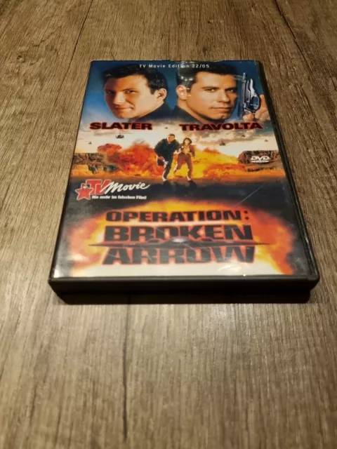 Operation Broken Arrow mit Travolta Slater DVD Zustand gut -Q2-