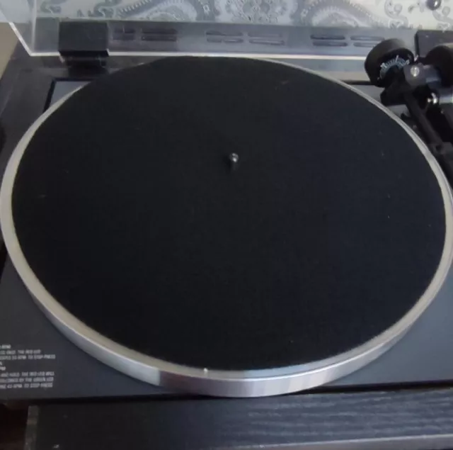 LINN LP12, AXIS & BASIC Turntable Felt Mat Pad In Superb Condition