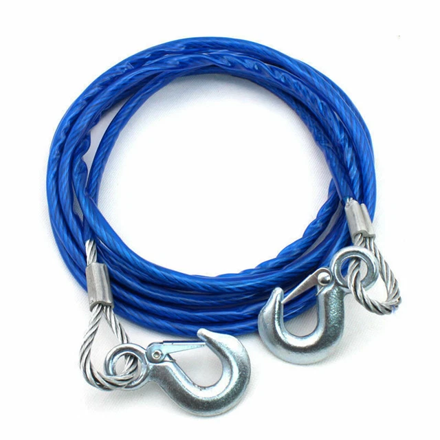 Corde De Remorquage Robuste De 4 M Sangle De Remorquage De 5 Tonnes Avec