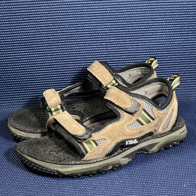TEVA EXPEDITION SPORT Sandals Brown 2 Strap Hike Trail Water 6702 Men’s ...