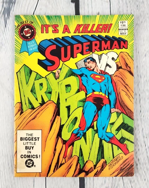 Best Of Dc Blue Ribbon Digest #36 Superman 1983 Comic