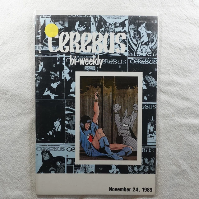 Cerebus Bi Weekly Issue November 24 1989 Aardvark-Vanaheim Comic Book BAGGED AND