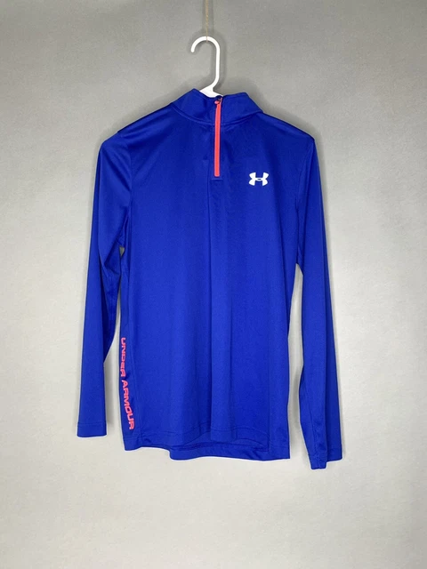 Under Armour Shirt Jacket Youth Extra Large Long Sleeve Active Sports
