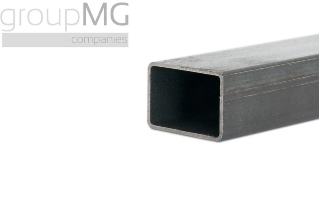 Rechteckrohr Stahlrohr Hohlprofil Vierkantrohr 500mm Länge 90x30x2mm Rechteckrohr Stahlrohr Hohlprofil Vierkantrohr 500mm Länge 90x30x2mm