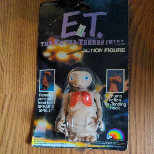 1982 E.T. The extra-Terrestrial Action Figure Speak & Spell LJN #1205 SEALED