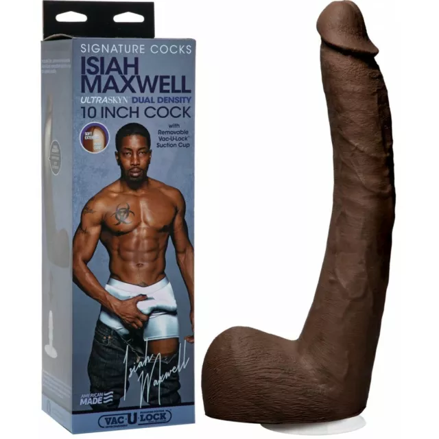 Sextoys - Godemiché - Gode à Ventouse Réaliste Ultraskyn Vac U Lock Isiah Maxwel