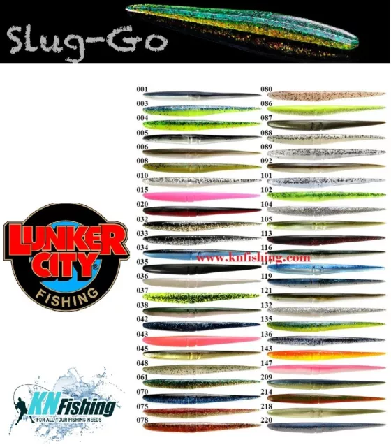 LUNKER CITY FIN-S FISH 3.5' Soft Silicon Lure Spinning Sea Bass Freshwater  USA 