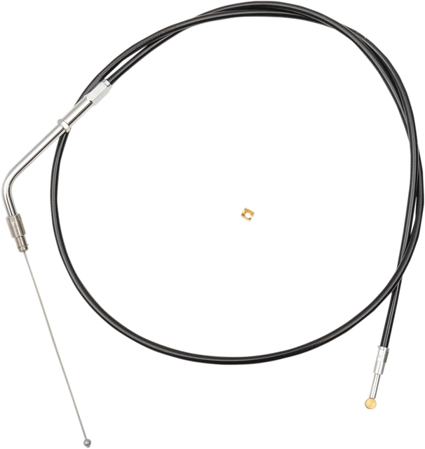 LA Choppers Throttle Cable Black 18-20in. Ape Hangers, LA-8005TH19B