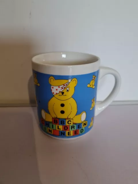 VINTAGE Children in Need Pudsey Bear Mug BBC 1986