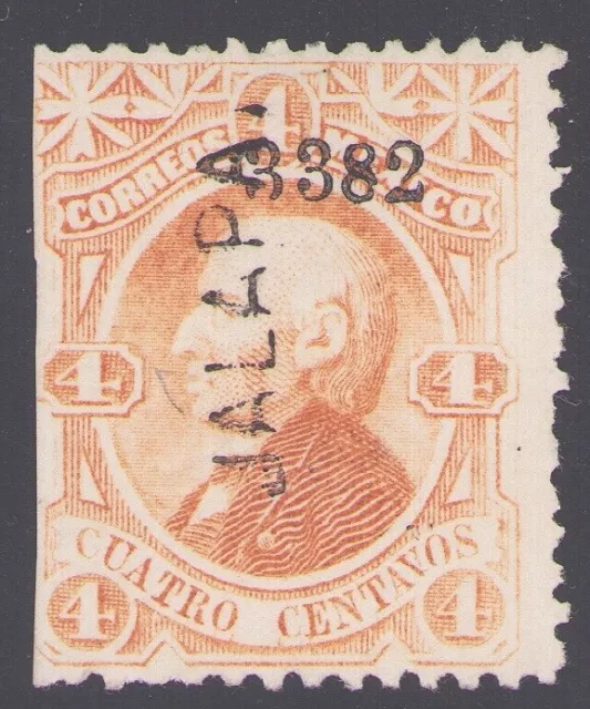 ft16 Mexico #105 4ctv V Laid JALAPA 3382 Mint No Gum est