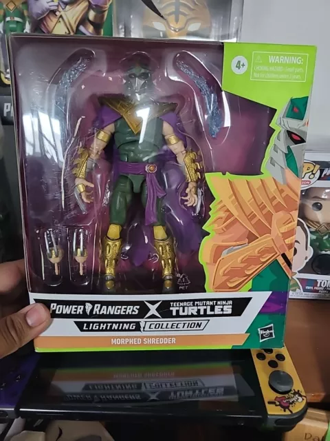 Hasbro Power Rangers Lightning Green Ranger Shredder Deluxe Action Figure