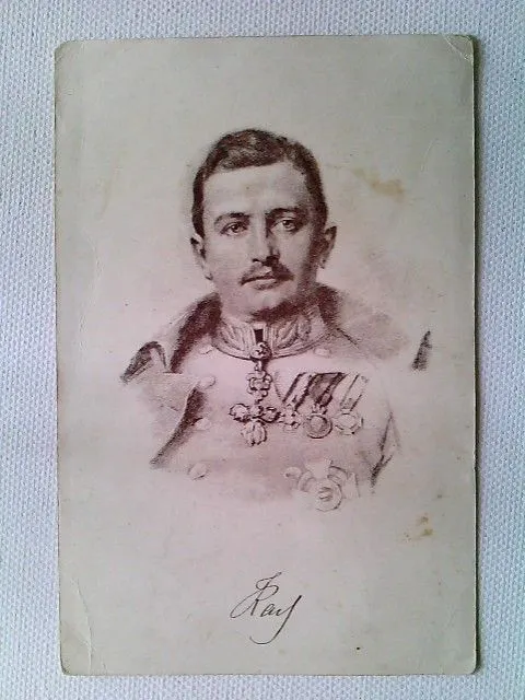 Kaiser Karl I. von Österreich, Portrait, Künstler AK, ungelaufen, ca. 1916