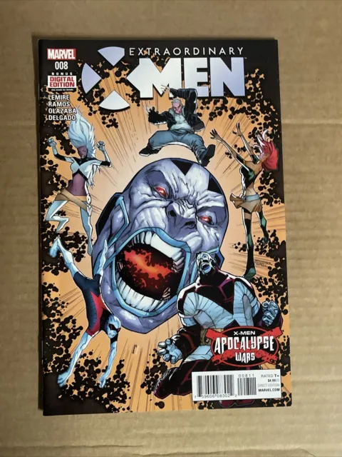 Extraordinary X-Men #8 First Print Marvel Comic (2016) Apocalypse Wars