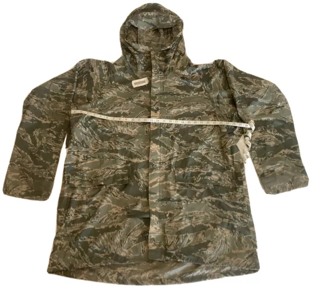 Military Uniform Rain Suit Parker, Hood, Vents, Draw Strings, Size Medium-44 NWT Military Uniform Rain Suit Parker, Hood, Vents, Draw Strings, Size Medium-44 NWT