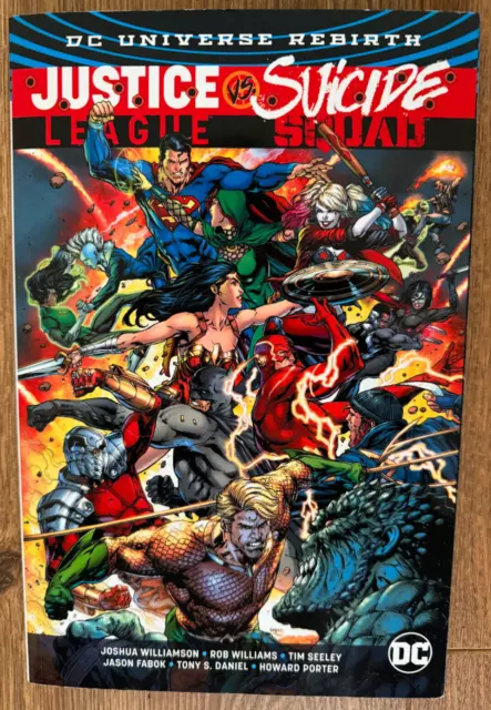 Justice League Vs Suicide Squad Paperback TPB Graphic Novel DC Comics Rebirth