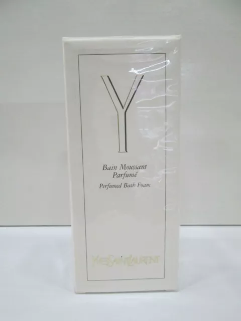 " Y de YVES SAINT LAURENT YSL " Bain Moussant Parfumè / Bath Foam 200ml -Vintage