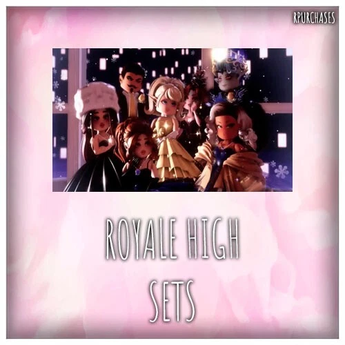 ROYALE HIGH SETS £15.50 PicClick UK