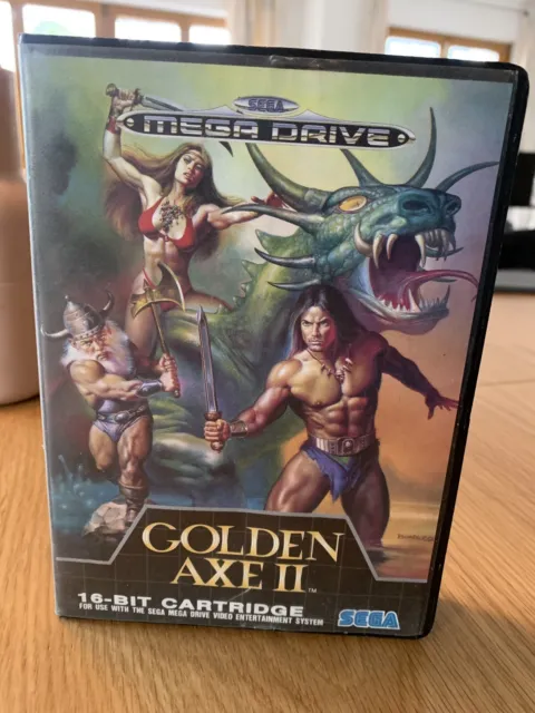 Sega Mega Drive Spiel - Golden Axe 2 / OVP / Ohne Anleitung/ Fantasy
