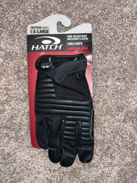 Hatch HMG100FR Fire Resistant Mechnics Glove Black Medium Tactical Combat