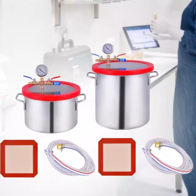 Vacuum Chamber Degassing Urethanes Defoaming Barrel Stainless Steel Chamber