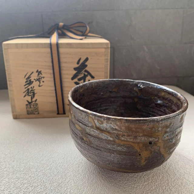 Tee Utensilien Schale Matcha Japanische Töpferei Ceremony Asiatische Yunomi
