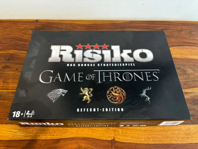 Risiko-Game of Thrones Strategie Spiel Gefecht Edition Hasbro, Unbespielt