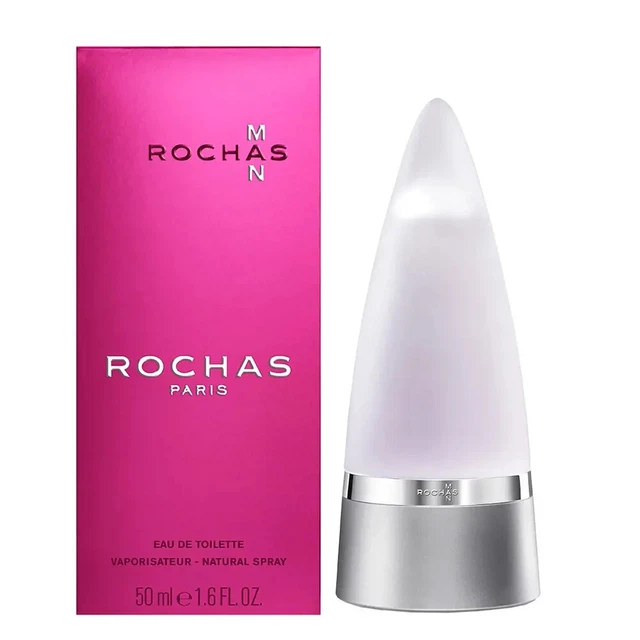 Eau De Rochas Pour Homme - Édition Vintage En Spray 50ml + Déodorant - Fraîcheur Citronnée Et Boisée