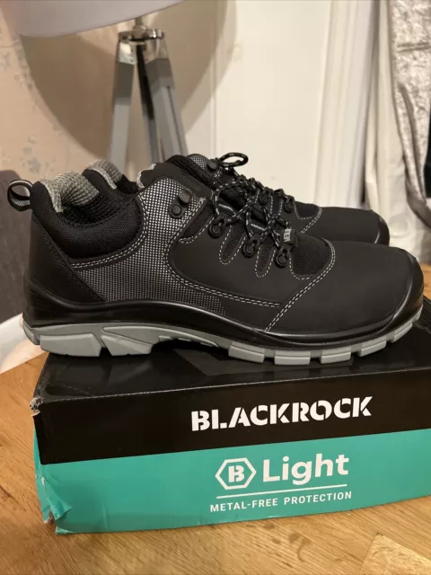 Blackrock Advance Carson Black Safety Trainers Metal Free Composite Shoes (CF10)