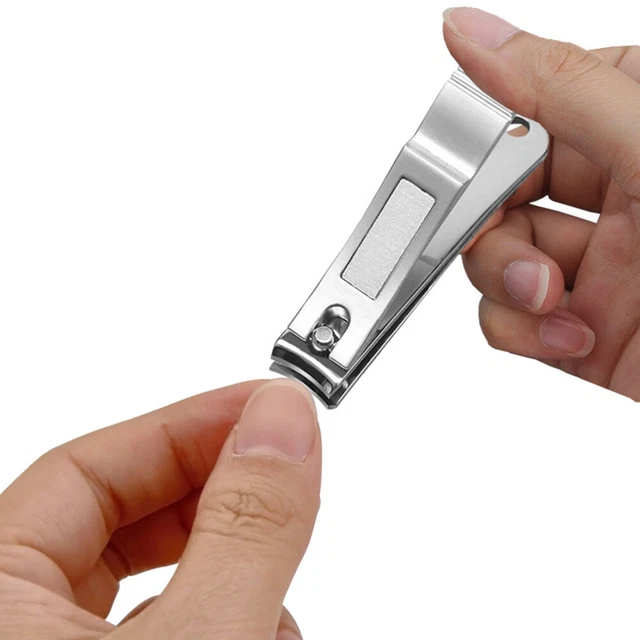 Clipper per unghie manicure forbici per unghie unghie unghie piedi acciaio inox taglia unghie 2