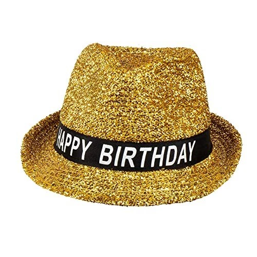 Boland CAT01 - Chapeau Doré Happy Birthday