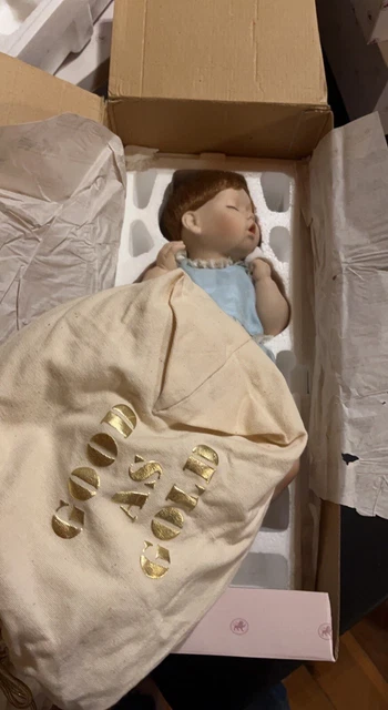Ashton Drake “Good As Gold” Porcelain Doll Vintage 1997 Titus Tomescu 2
