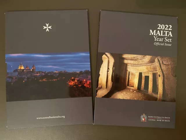 Coffret BU euro MALTE MALTA 2022 9 pièces coins münzen