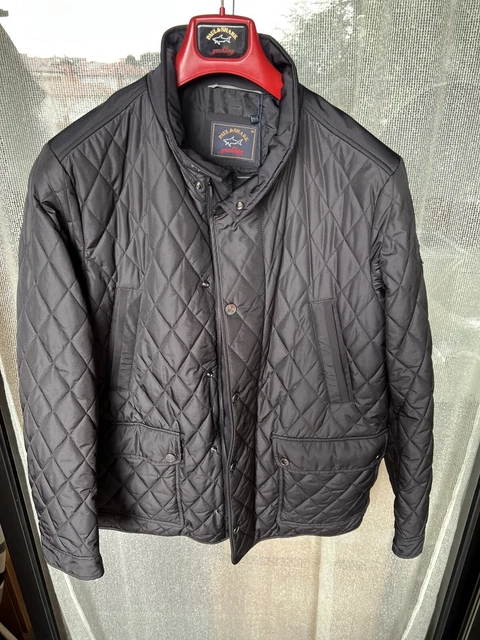 Veste Paul Shark Homme - Taille S (taille Comme Un M) - Synthétique - Noir - Neuf Avec étiquettes
