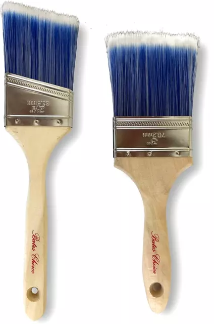 Bates Paint Brushes 2 Pk  Premium Paintbrush 12" & 10" Long 2.5" & 3" Wide