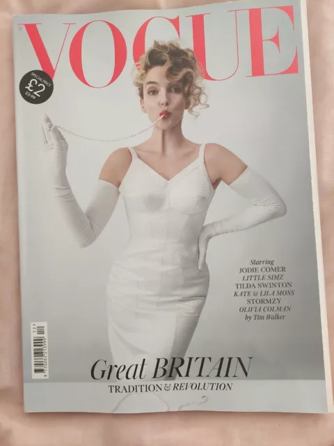 Vogue UK Magazine December 2023 Jodie Comer