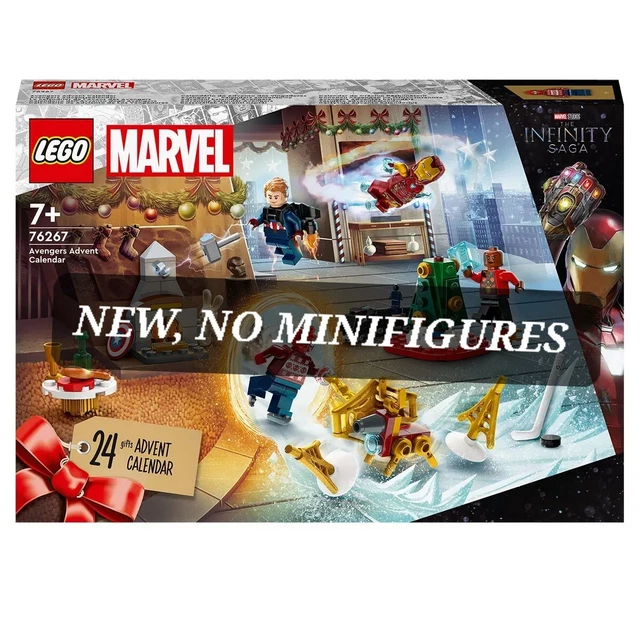 LEGO MARVEL MCU 2023 Advent Calendar (76267) All Minibuilds, NO