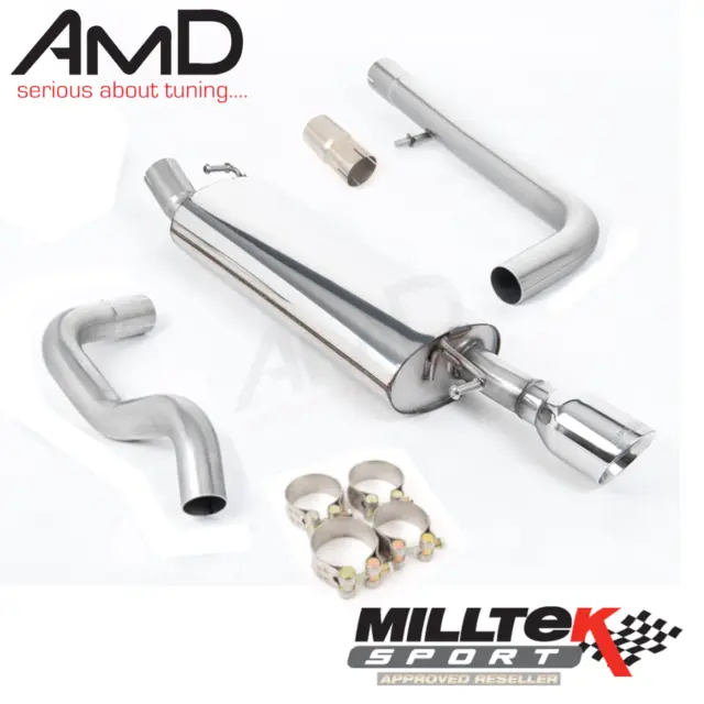 Milltek VW Golf GTI Mk4 25TH Anniversary Cat Back Exhaust Non Resonated SSXVW150