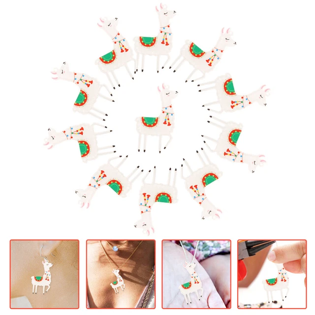 10 Pcs Decors for DIY Charm Ornaments Decorations Christmas
