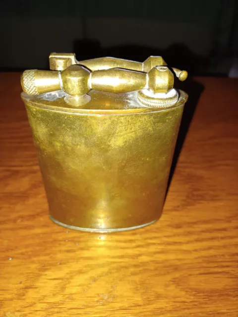 Briquet de table Laiton avec plaque Ministère finances