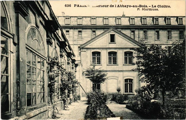 CPA AK PARIS 7th Interior of the Abbey-au-Bois. Le Cloitre (534888)